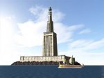 3D-модель Александрийского маяка.